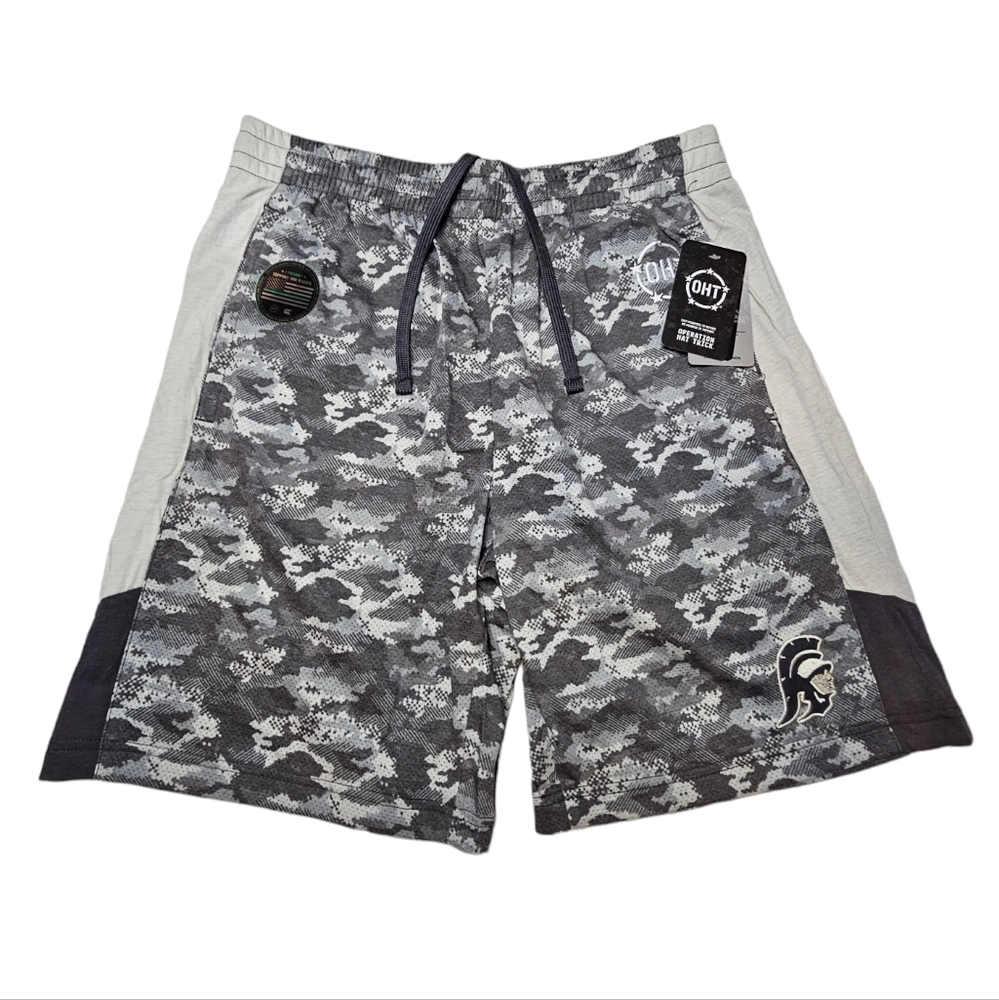 USC Trojans Colosseum OHT Military Appreciation Camo Shorts Men's Large NWT